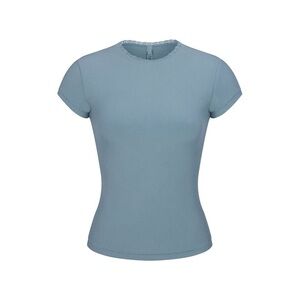 SKIMS Soft Lounge Lace T Shirt in Arctic